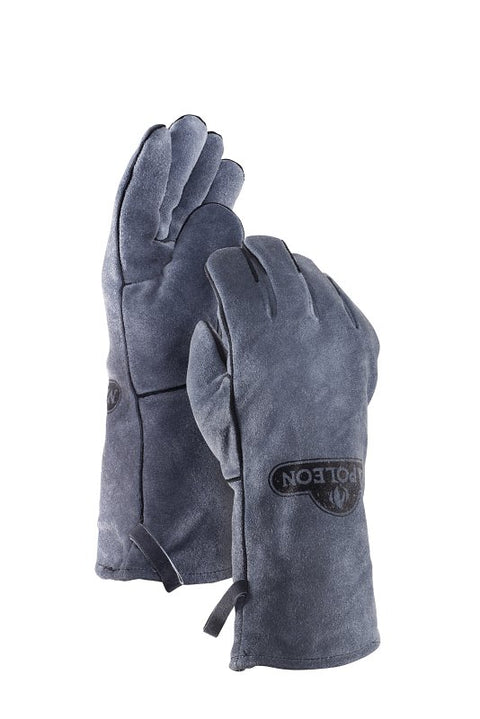 Napoleon 62147 Gloves, Leather, Gray