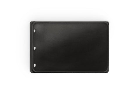 Napoleon 56365 Reversible Griddle, 10 in L, 17-3/4 in W, Cast Iron, Black