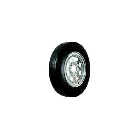 Loadstar Bias Tire and Wheel (Rim) Assembly 480-12 4 Hole 4 Ply