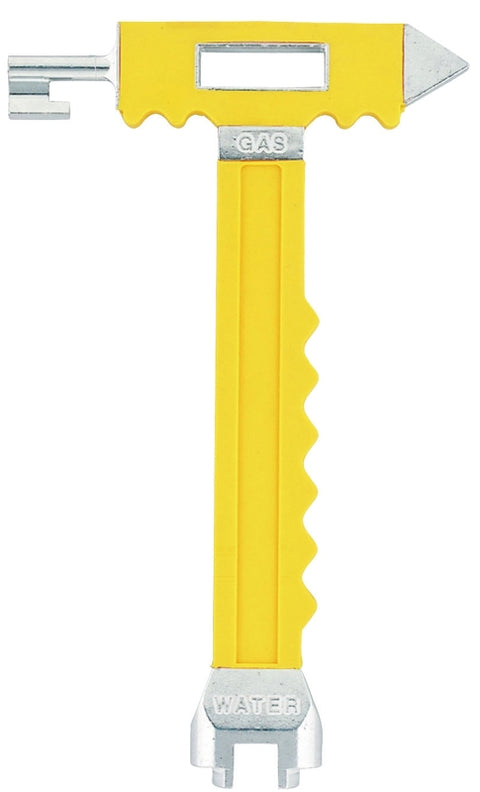 Orbit Irrigation Products 26097 Emergency Gas and Water Shut Off Tool, Dark Comfort Grip Handle