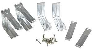 Amerimax 15020 Fascia Bracket, Steel, Galvanized