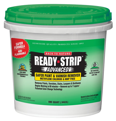Sunnyside 65832 Paint/Varnish Remover, Gel, Liquid, Mild, Green, 1 qt, Pack of 6