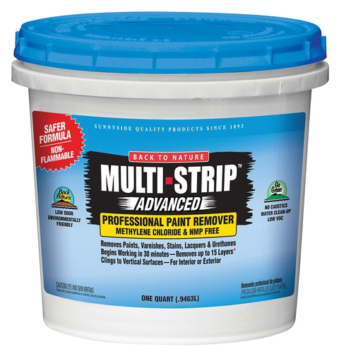 Sunnyside 65732 Paint/Varnish Remover, Creamy Gel, Mild, 1 qt, Pack of 6