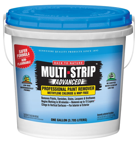 Sunnyside 657G1 Paint/Varnish Remover, Creamy Gel, Mild, 1 gal, Pack of 4