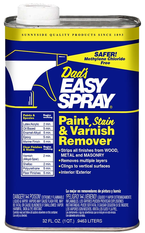 Sunnyside 63832 Paint and Varnish Remover, 1 qt, Pail, Pack of 6
