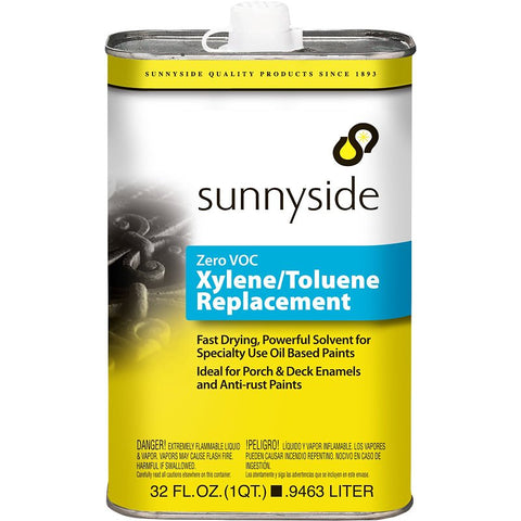 Sunnyside 47432 Xylene/Toluene Thinner, Liquid, Solvent, Clear, 1 qt