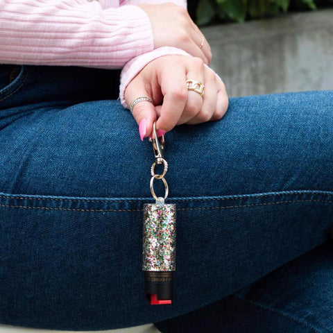 Blingsting Assorted Plastic Pepper Spray, Pack of 4