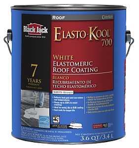 Gardner SK-7701 Elastomeric Roof Coating, White, 3.4 L Pail, Liquid, Pack of 4