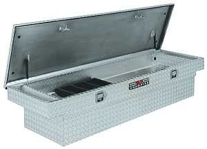 Delta 1-232000/232000 Crossover Truck Box, 9.2 cu-ft, 4-Compartment, 70 in L, 21 in W, 14-1/4 in H