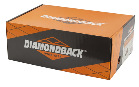 Diamondback HIKER-1-93L Soft-Sided Work Boots, 9, Medium W, Tan, Leather Upper, Lace-Up, With Lining