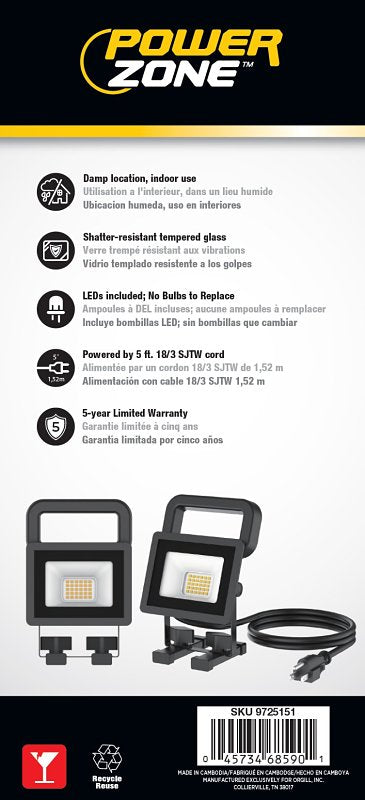 WORK LIGHT PORTABLE LED 1500LM
