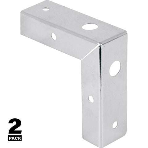 Prime-Line N 7193 Corner Repair Bracket, Aluminum, Zinc