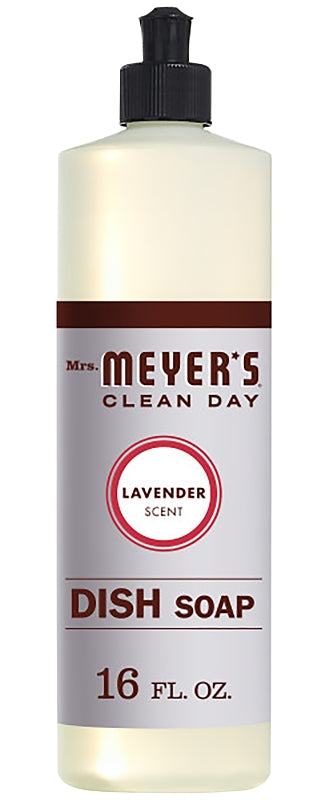 Mrs. Meyer's 11103 Dish Soap, 16 oz, Liquid, Floral