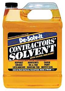 Orange-Sol 10151/52 Contractor Solvent, Liquid, Citrus, Clear/Orange, 1 gal, Can
