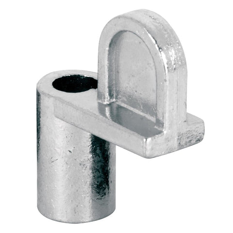 Make-2-Fit PL 7737 Window Screen Clip with Screw, 7/16 in D Dimensions, Alloy, Zinc, Silver, 12/PK