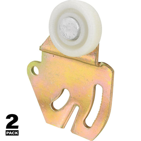 Prime-Line N 6840 Door Roller, 7/8 in Dia Roller, 1/4 in W Roller, Steel