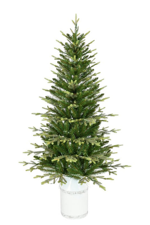 Santas Forest 29046 Milk Can Tree, 4-1/2 ft H