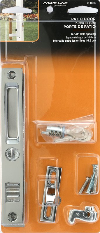 Prime-Line C 1076 Handleset, Aluminum, Chrome