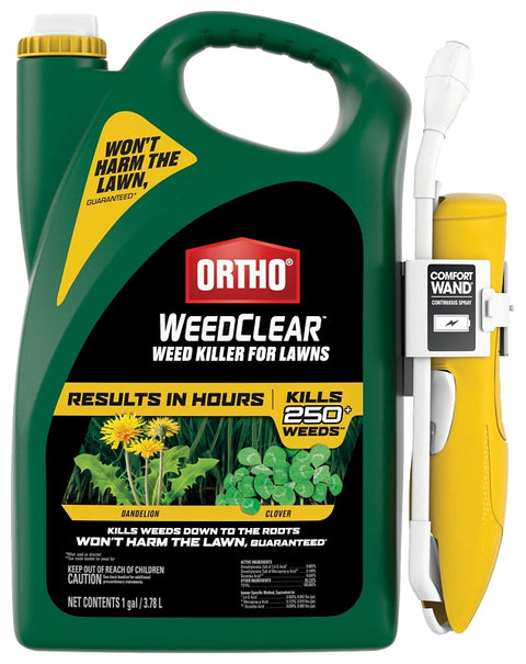Ortho 0204510 Ready-to-Use Weed Killer, Liquid, Spray Application, 1 gal Bottle
