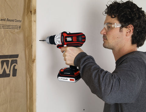 Black+Decker BDCDMT120C Drill/Driver, Battery Included, 20 V, 3/8 in Chuck, Keyless Chuck