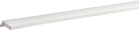 M-D 87684 Garage Door Seal, 2 in W, 3/8 in Thick, 7 ft L, Vinyl, White, Pack of 10