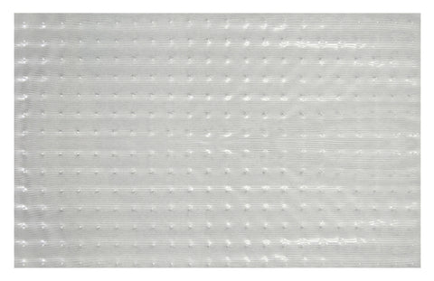 Multy Home 5310224EA Runner, 100 ft L, 27 in W, Solid Pattern, Vinyl Rug, Clear