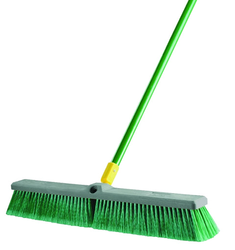 Quickie 00538 Push Broom, 24 in Sweep Face, Polypropylene Bristle