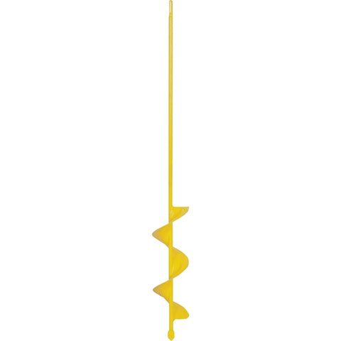 Ames 2917600 Planting Auger, 3 in Dia Head, Steel Head, Steel Handle, 24 in OAL