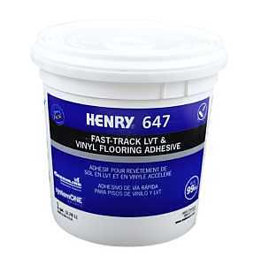 Henry 647 PlumPro 32080 Floor Adhesive, Paste, Mild, Purple, 1 gal Pail, Pack of 4