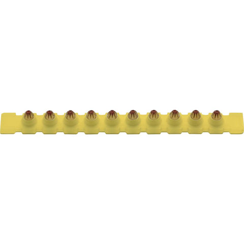 DEWALT DDF1351400 Powder Actuated Load, 0.27 Caliber, Power Level: 2, Yellow Code, Pack of 6