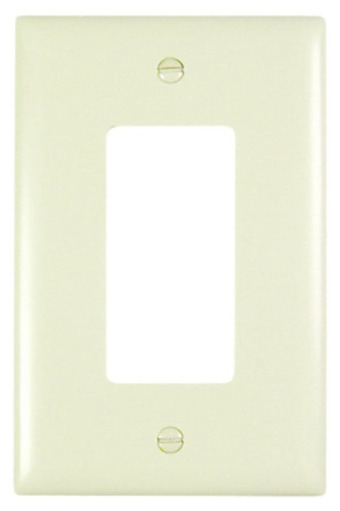 Legrand TradeMaster TPJ26LA Wallplate, 5.06 in L, 3.31 in W, 1 -Gang, Nylon, Light Almond