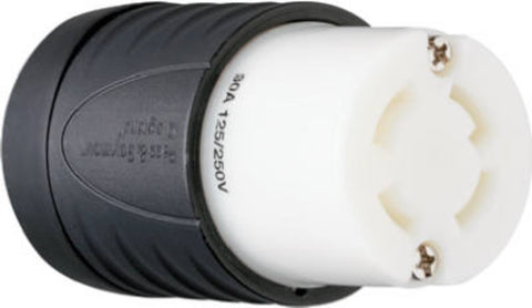 Legrand Turnlok L1430CCCV3 Locking Connector, 3 -Pole, 30 A, 125/250 V, IP20, NEMA: NEMA L14-30R