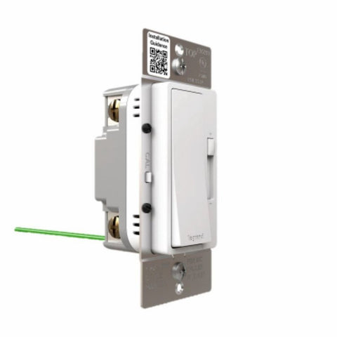 Legrand radiant Series RHL153PW Advanced Dimmer, 1.25 A, 120 V, 150 W, CFL, Incandescent, LED Lamp, 3-Way, White