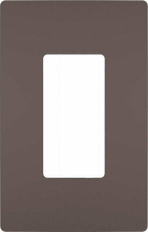 Legrand radiant Series RWP26DBCC6 Wallplate, Screwless, 4.94 in L, 3.15 in W, 1-Gang, Polycarbonate