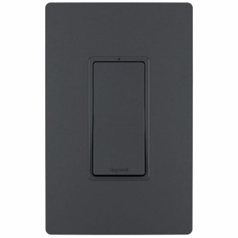 Pass & Seymour radiant TM870GCC10 Decorator Paddle Switch, 15 A, 120/277 V, Back Wire, Push Wire, Side Wire Terminal