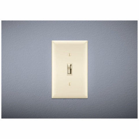 Legrand TSDCL303PLACCV6 Toggle Slide Dimmer, 300 W, CFL, Incandescent, LED Lamp, Light Almond