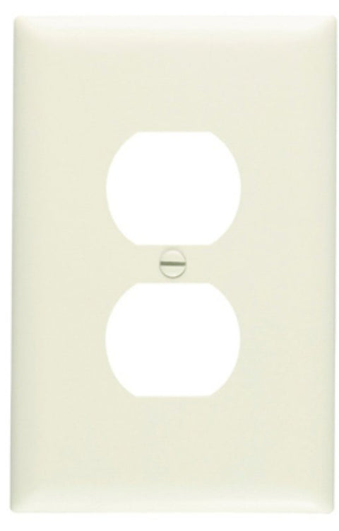 Legrand TradeMaster TPJ8LACC70 Outlet Wallplate, 3-5/16 in L, 5.062 in W, Jumbo, 1 -Gang, Nylon