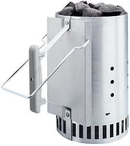 Weber 7416 Chimney Starter, Steel, Ergonomic Handle