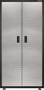 Gladiator GALG36KDYG Gear Box, 225 lb, 3-Shelf, Steel, Silver Tread