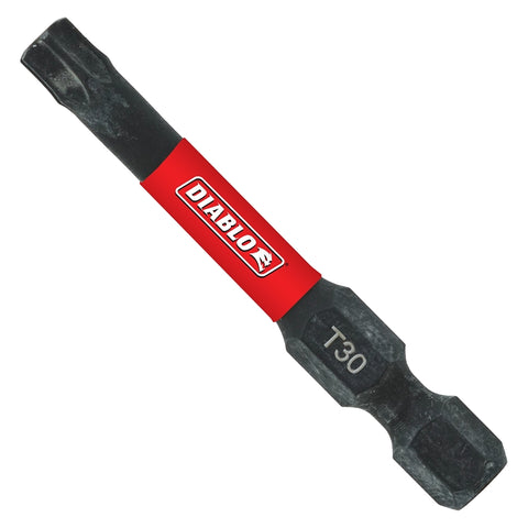 Diablo DT302P15 Drive Bit, #30 Drive, Torx Drive, 1/4 in Shank, Hex Shank, 2 in L