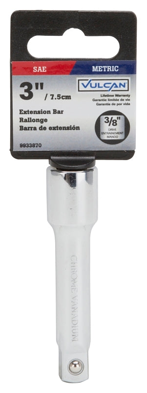 Vulcan MT6491146 Hang Tagged Extension Bar, 3 in L, Chrome