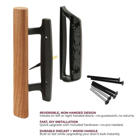 Prime-Line C 1131 Handleset, Wood