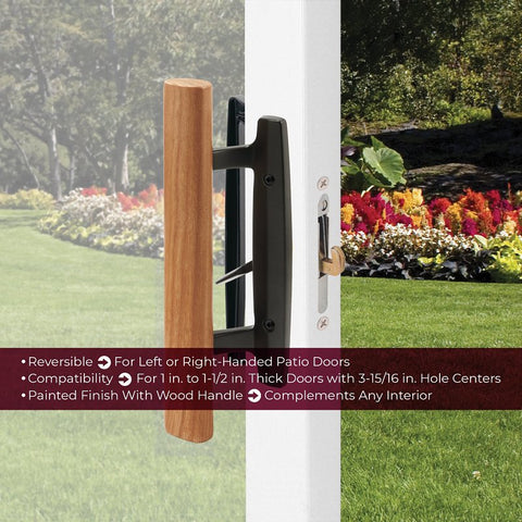 Prime-Line C 1131 Handleset, Wood