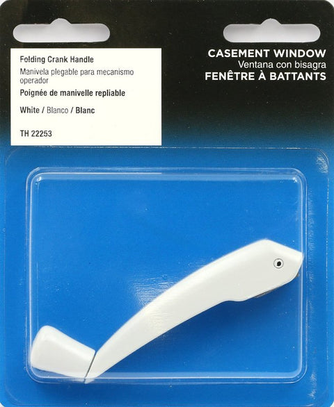 AmesburyTruth TH 22253 Crank Handle, White, Zinc