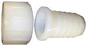 Anderson Metals 53746-0812 Hose Insert Adapter, 1/2 in, Barb, 3/4 in, FGH, Nylon, Pack of 5