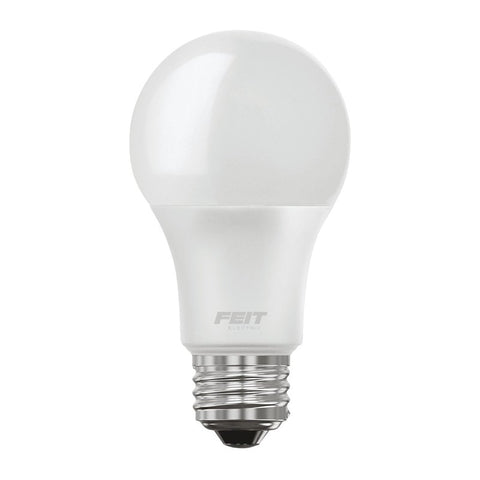 Feit Electric A1100/827/10KLED LED Lamp, General Purpose, 1100 Lumens, 11.2 W, A19 Lamp, 75 W Equivalent, E26 Lamp Base