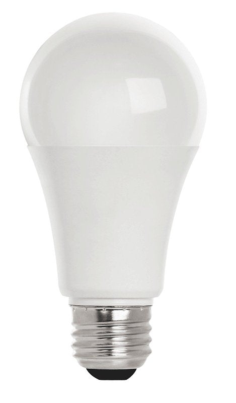 Feit Electric A1600/827/10KLED/2 LED Bulb, General-Purpose, A19 Lamp, 100 W Equivalent, E26 Medium Lamp Base, White