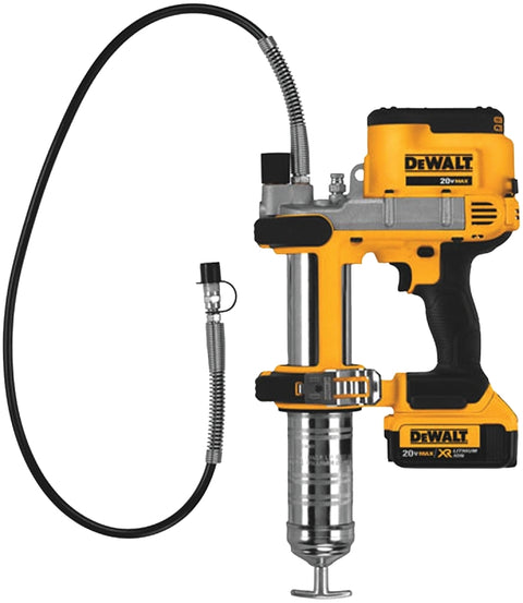 DEWALT DCGG571M1 Series Grease Gun, 14.5 oz Cartridge, 10000 psi Air