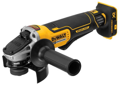 DEWALT DCG413B Small Angle Grinder with Kickback Break, Tool Only, 20 V, 5/8-11 Spindle, 4-1/2 in Dia Wheel