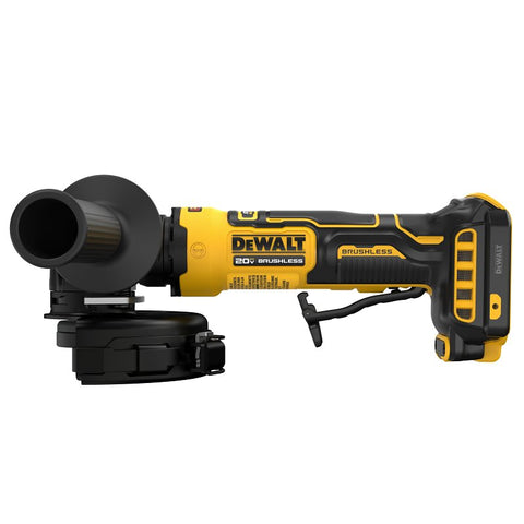 DEWALT ATOMIC DCG402B Cordless Angle Grinder, Tool Only, 20 V, 7/8 in Arbor, 4-1/2 in Dia Wheel, Type 27 Wheel